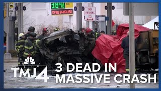 Medical examiner identifies 2 of the 3 victims in deadly Wauwatosa crash