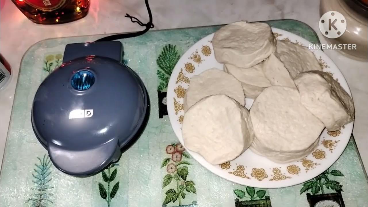 Dash Mini Waffle Maker Biscuits YouTube
