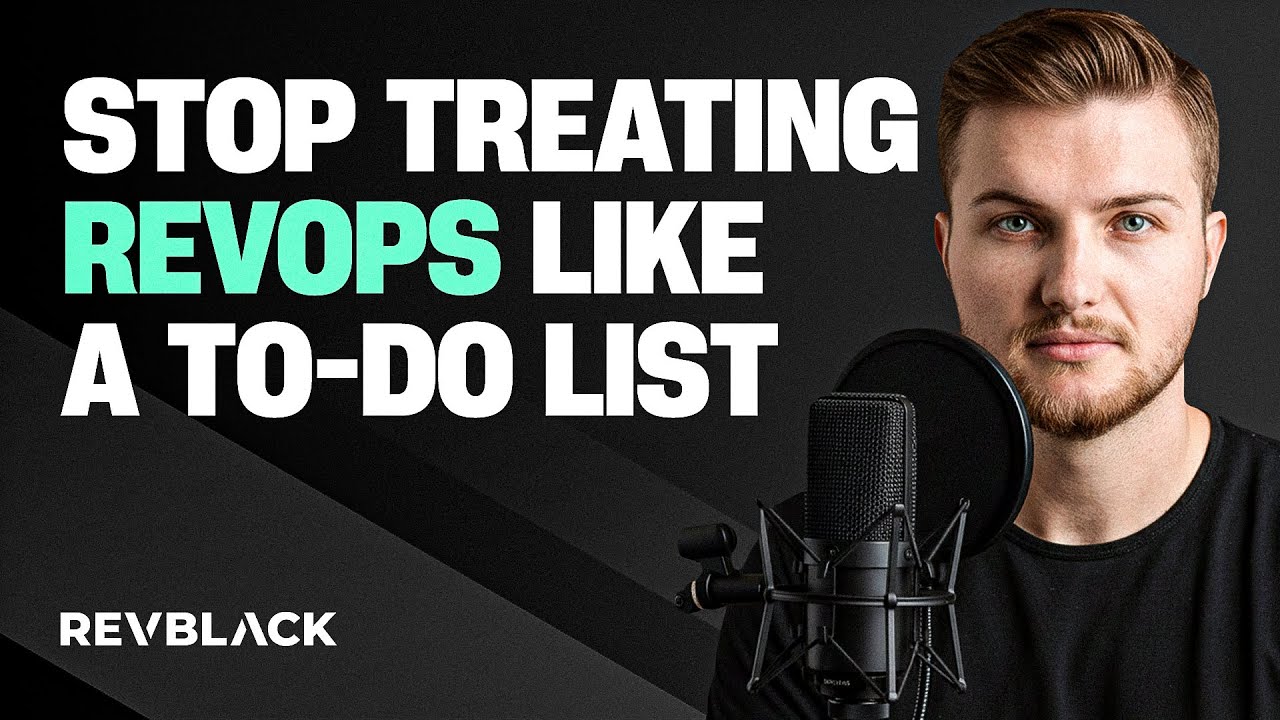 If RevOps feels tactical, you’re doing it wrong.