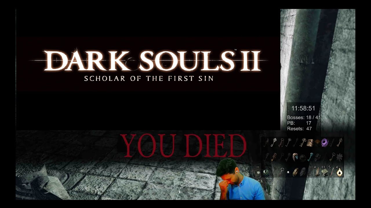 The Happy Hob Stream 2975 - Dark Souls 2 Randomizer - All Boss No Death Run