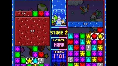 Tetris Attack No Continues (super hard mode) -stage 2-