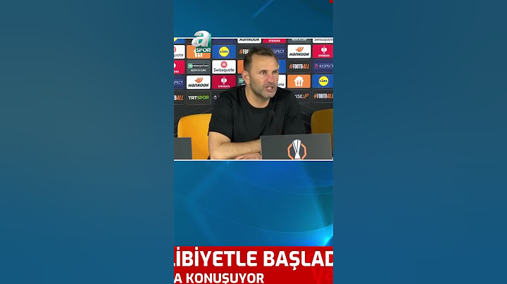 Galatasaray Teknik Direktörü Okan Buruk: "Günay Güvenç Hazır Olduğunu Gösterdi"