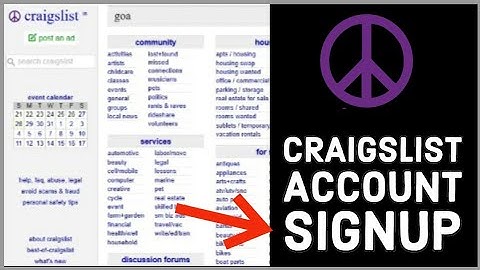 How to Sign up and Create a New Account on Craigslist? 2024