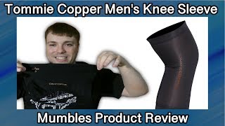 Tommie Copper Core Compression Knee Sleeve - Does it work? - MumblesVideos Product Review