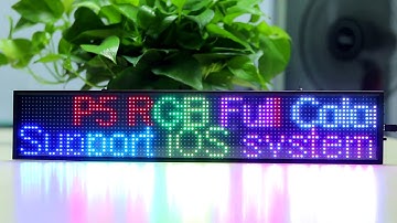 P5 RGB Led Sign Multicolor Programmable Scrolling Message LED Display Board Display Multi-language