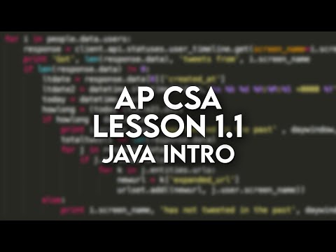 Coding-5 - Java Intro 1.1 AP CSA