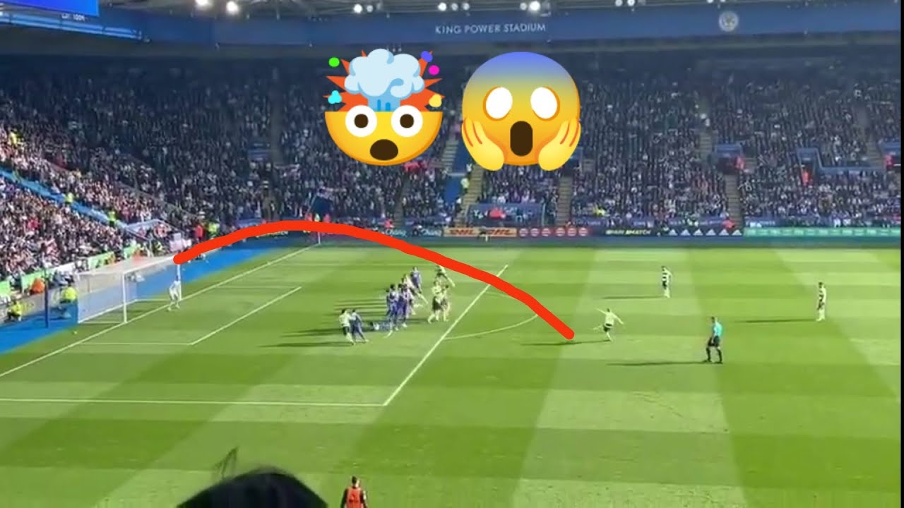 de bruyne goal vs leicester 🤯😱 debruyne mancity leicestercity YouTube