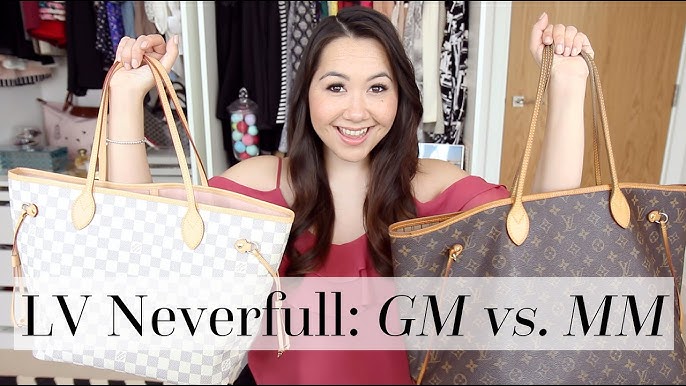 Louis Vuitton Neverfull MM & GM Comparison