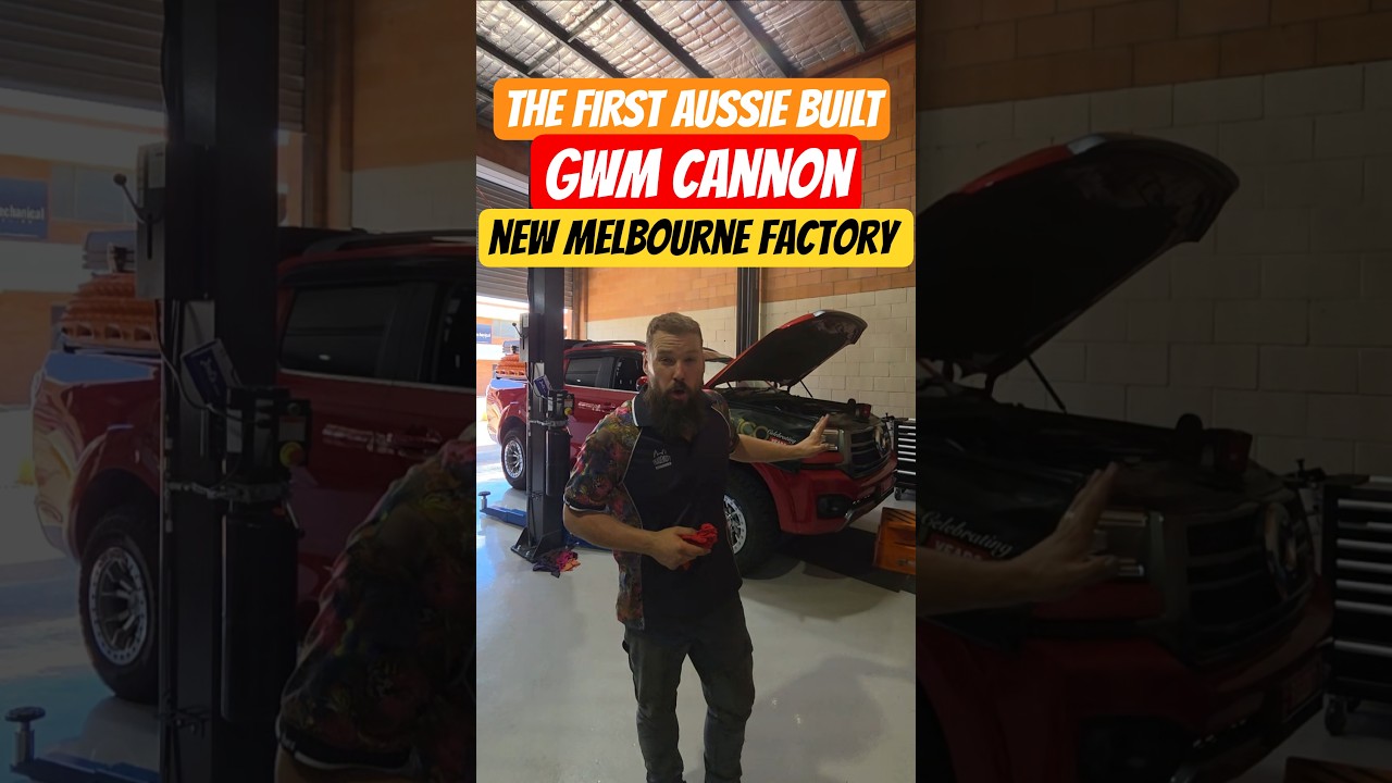 ПЕРВЫЙ GWM CANNON АВСТРАЛИЙСКОЙ СБОРКИ - Новый завод GWM в Мельбурне теперь производит автомобили...