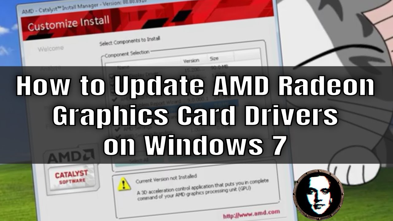  Update How to Update AMD Radeon Graphics Card Drivers on Windows 7 - 2020 Tutorial