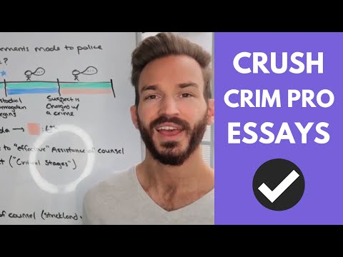 How to Analyze 6th Amendment Right to Counsel on a Criminal Procedure Essay