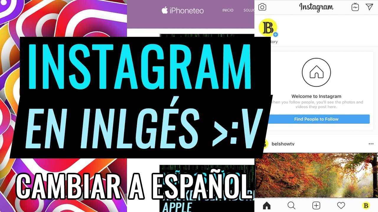 Porque Instagram Me Sale En Ingles