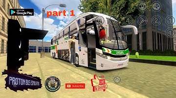 Proton Bus Simulator 2020 (by MEP) video 24. Aricanduva route 7700-51 TP android gameplay!