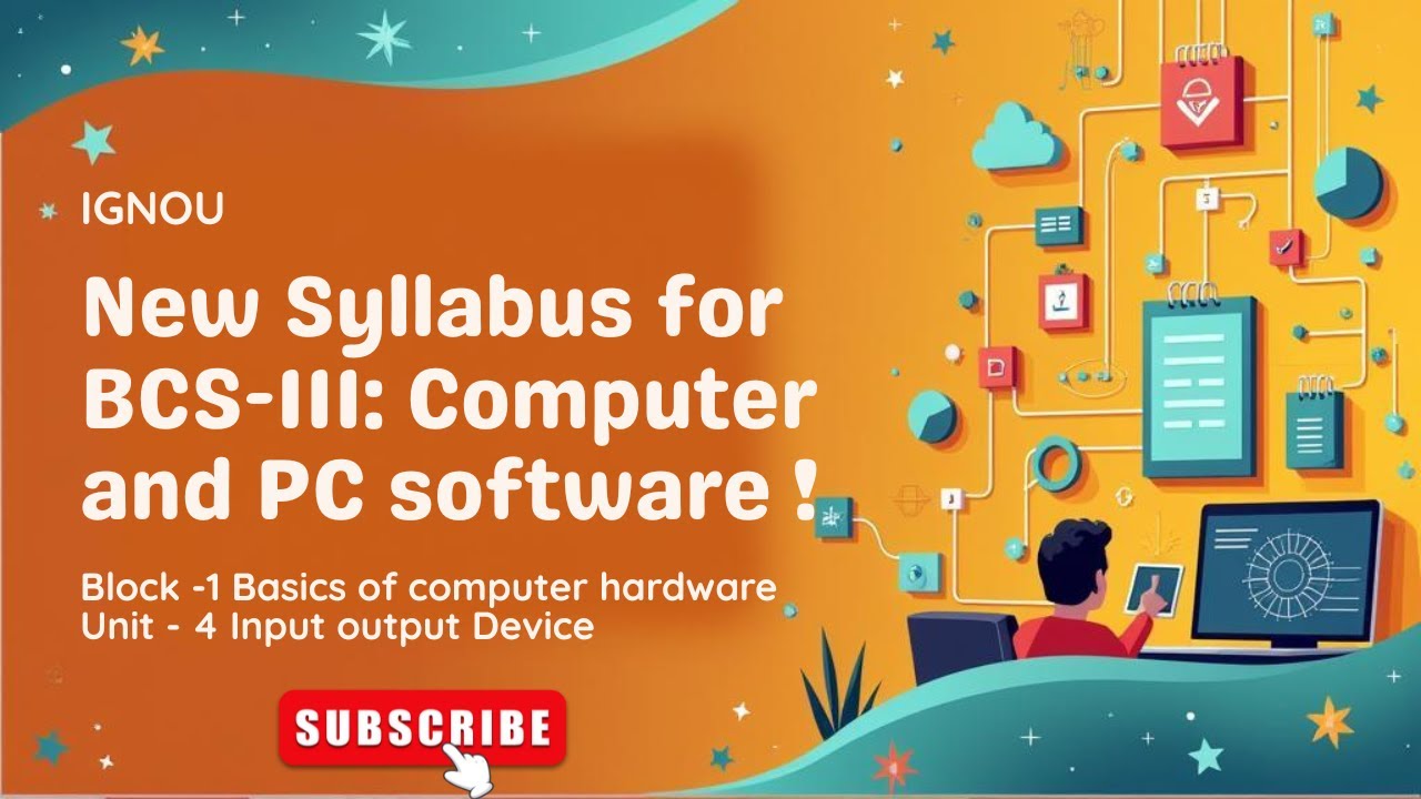 Computer Basic and PC Software || BCA NEW || BCS-111 Block-1|| Unit-4 ...