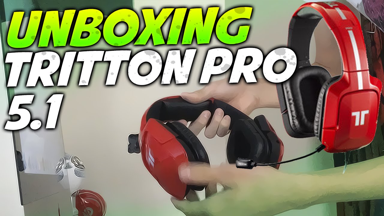 UNBOXING CASCOS TRITTON PRO PLUS SURROUND 5.1 | TheMasterPavel - YouTube