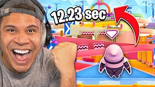 Breaking EVERY FALL GUYS WORLD RECORD! *FASTEST TIMES*