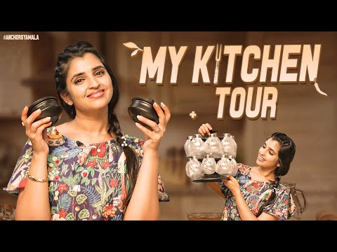 My Kitchen Tour | My Kitchen Items Unboxing | Anchor Syamala | Yem Chepparu Syamala Garu