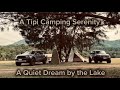 Sleeping Under Canvas: Magical Tipi Camping by the Lake | Campfire Stories & Lake Views |flora&fauna