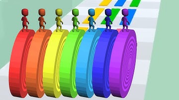 Layers Roll in Max Level Mobile Game iOS,Android Update All Trailer Walkthrough Gameplay AYEJAMNZ