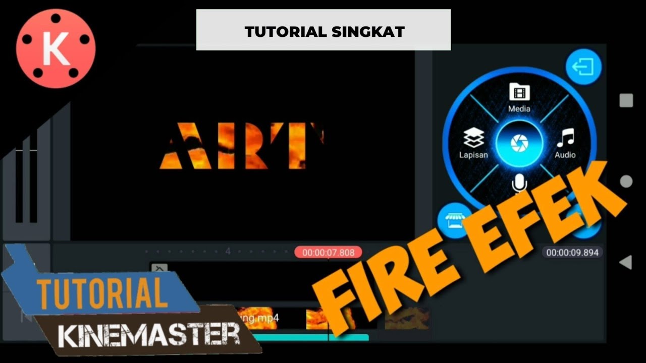 Fire Efek Tutorial singkat kinemaster TUTORIAL4 YouTube