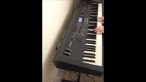 Yamaha MOX Performance Mode Demo - Splits and Layers - Campfire Split