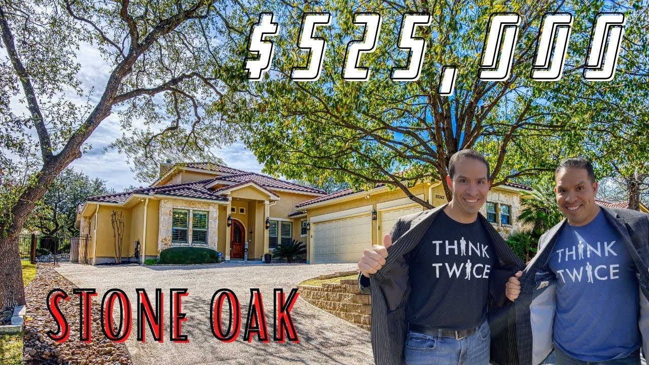 525,000 HOME IN STONE OAK! TX Real Estate YouTube