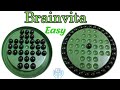 How to play Brainvita game step by step EASILY  | Brainvita game rules | Solving MARBLE SOLITAIRE