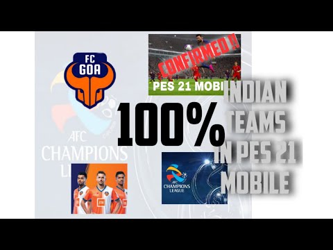 Indian players in pes  mobile | pes 21 mobile | fc goa players in pes 21 mobile.
