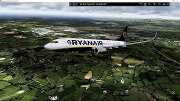 Mike Collins Live Stream P3D v3.3.5 :- vRYR EIDW/EGSS With AS2016 and REX4, SC and Reshade. Part 2