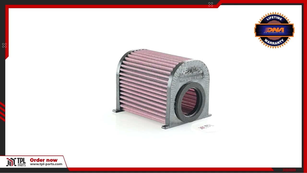 DNA Hochleistungs-Sportluftfilter Für Yamaha XJR 1300 (95-05) – R-Y13S99-01, Rund, 4-Lagen-Baumwolle