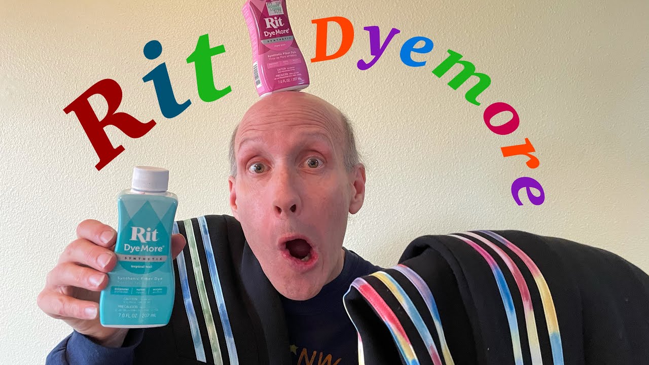 Rit DyeMore - Liquid Synthetic Fiber Dye 14 Colors!