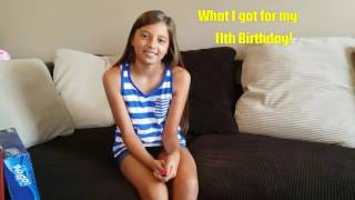 What I got for my 11th Birthday!! Gift ideas! 2016