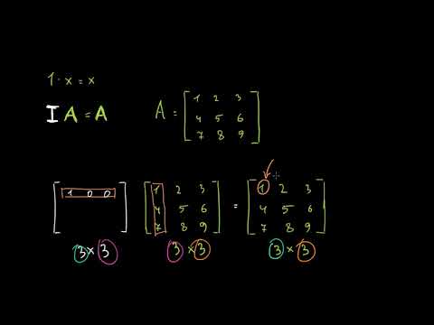 რა არის ერთეულოვანი მატრიცა