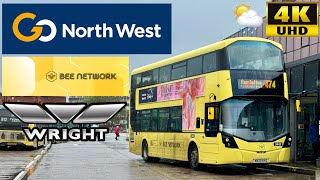 [Go North West Bee Network: 474 Bury to Ramsbottom via Holcombe Brook, Walmersley] Wright Streetdeck