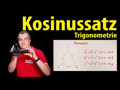 Video: So Finden Sie Den Kosinus Im Kosinussatz