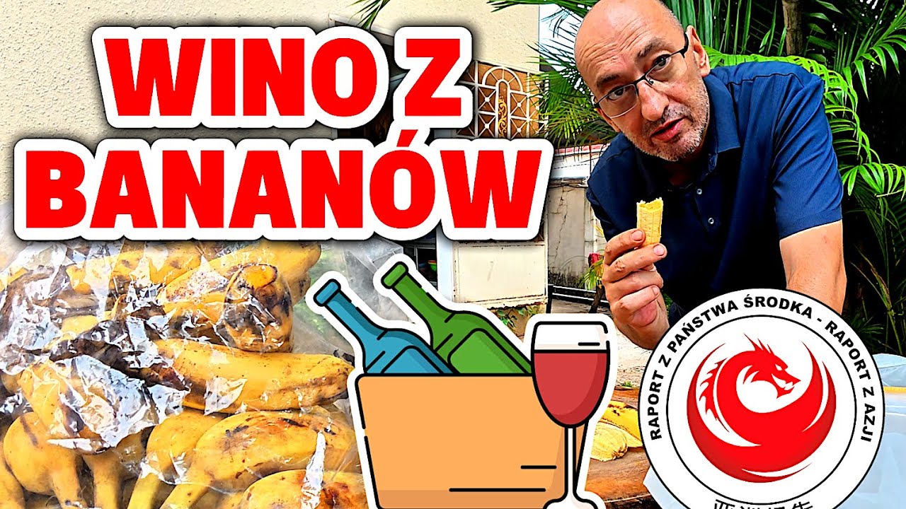 Jak zrobić tropikalne domowe wino z bananów