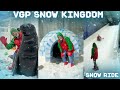 8 degreesnow at vgp snow kingdom  snow rides  dance party 