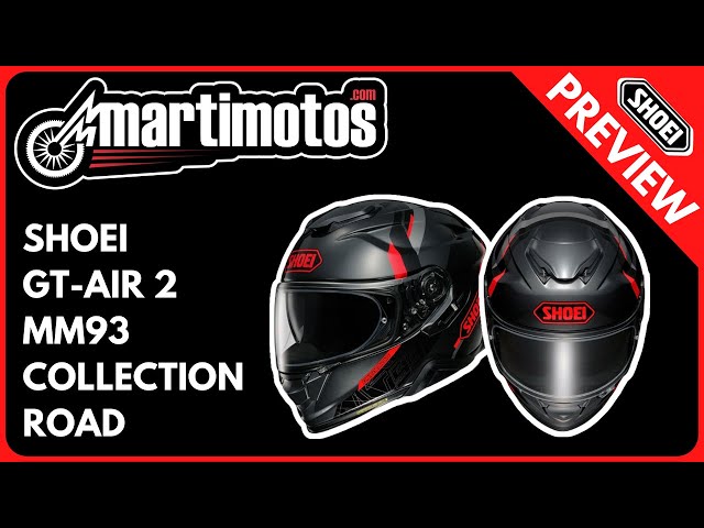 Preview // Shoei GT Air 2 MM93 Collection Road - YouTube