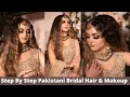 Pakistani Bridal Hair & Makeup Tutorial, Kashee's Makeup