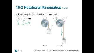 10 Rotational Kinematics and Energy