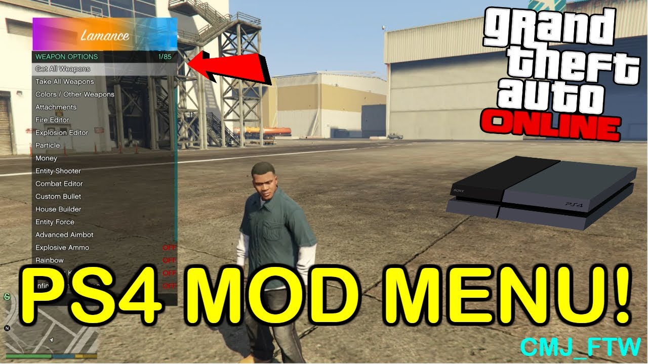 GTA 5 - HOW TO INSTALL A MOD MENU ON PS4! October 2020! 