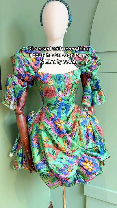 Grayson Perry & Liberty London collab 💚