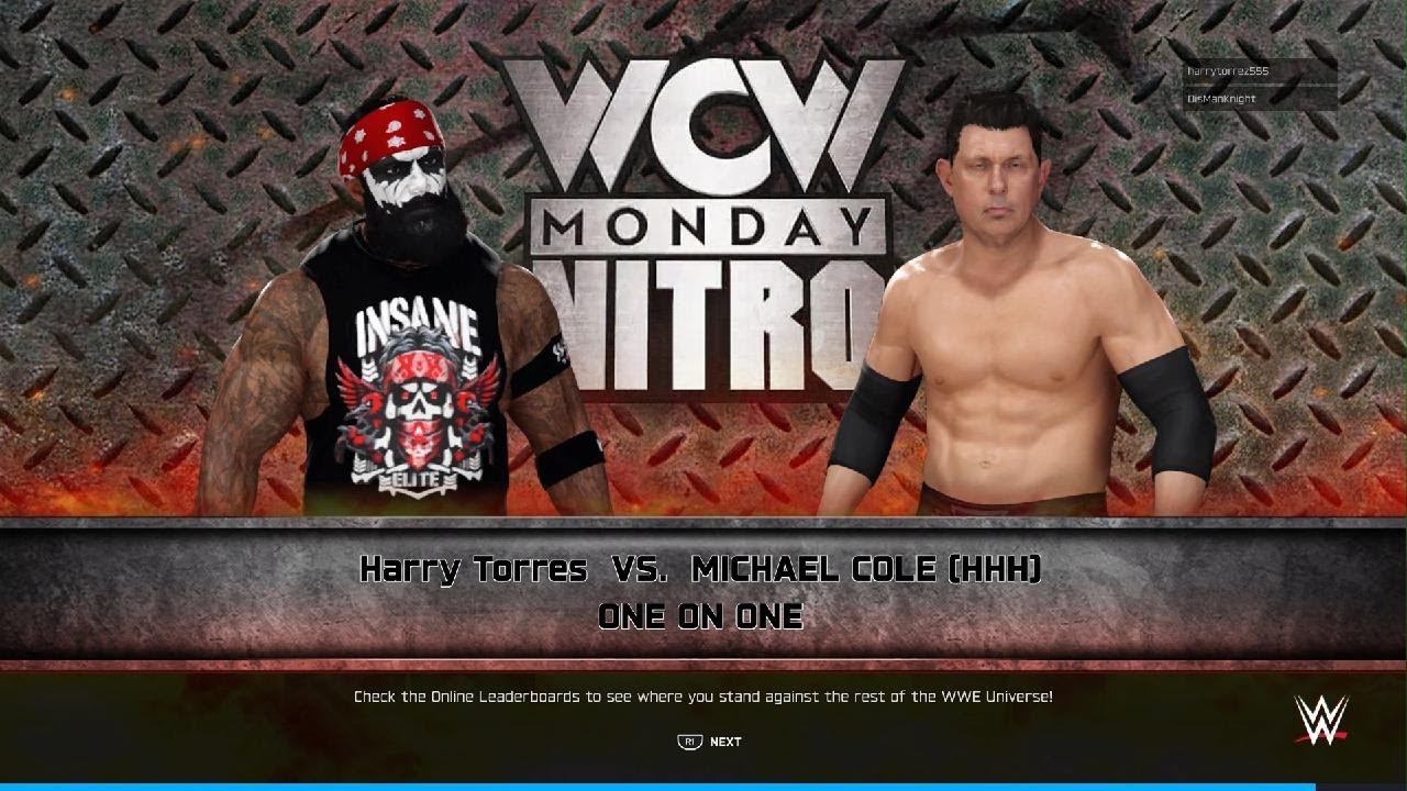 WWE 2K25 The Bigman Harry Torres vs Michael Cole