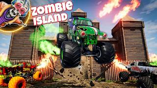 Monster Jam Castle Siege: Escape The Zombie Monster Trucks!
