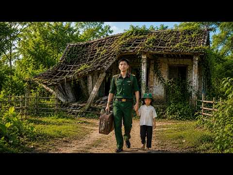 Full video: Veteran returns after 5 years away from home, as a single dad facing an Abandoned house