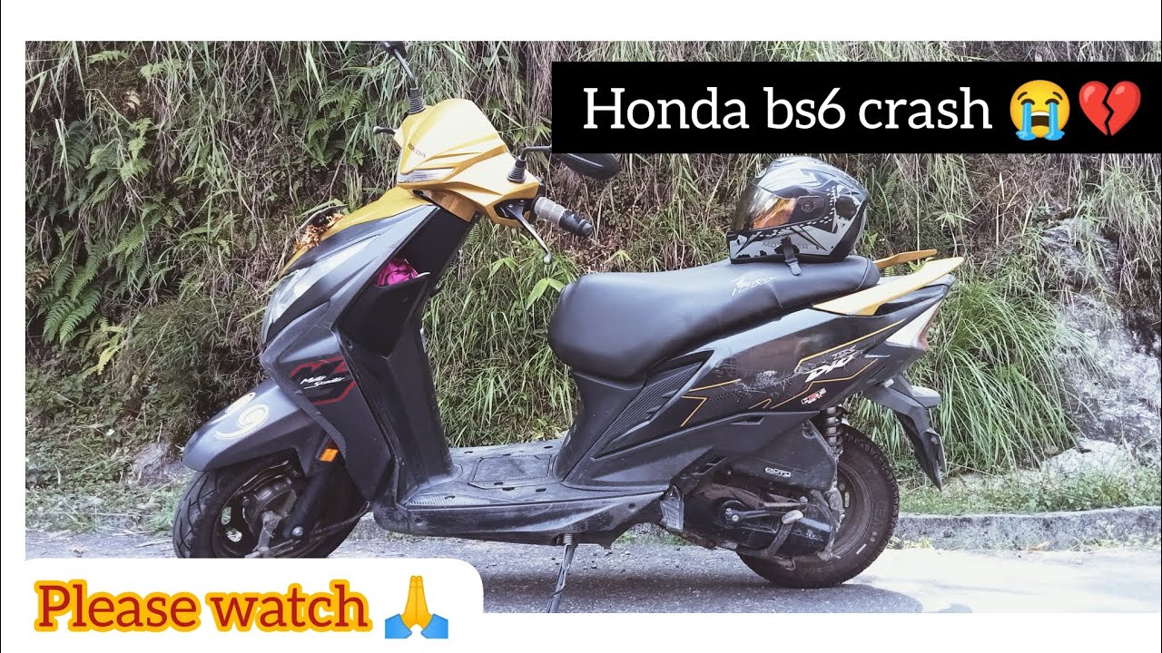 Honda Dio crash 😭💔 Watch till end 🔚 subscribe guys 💗 YouTube