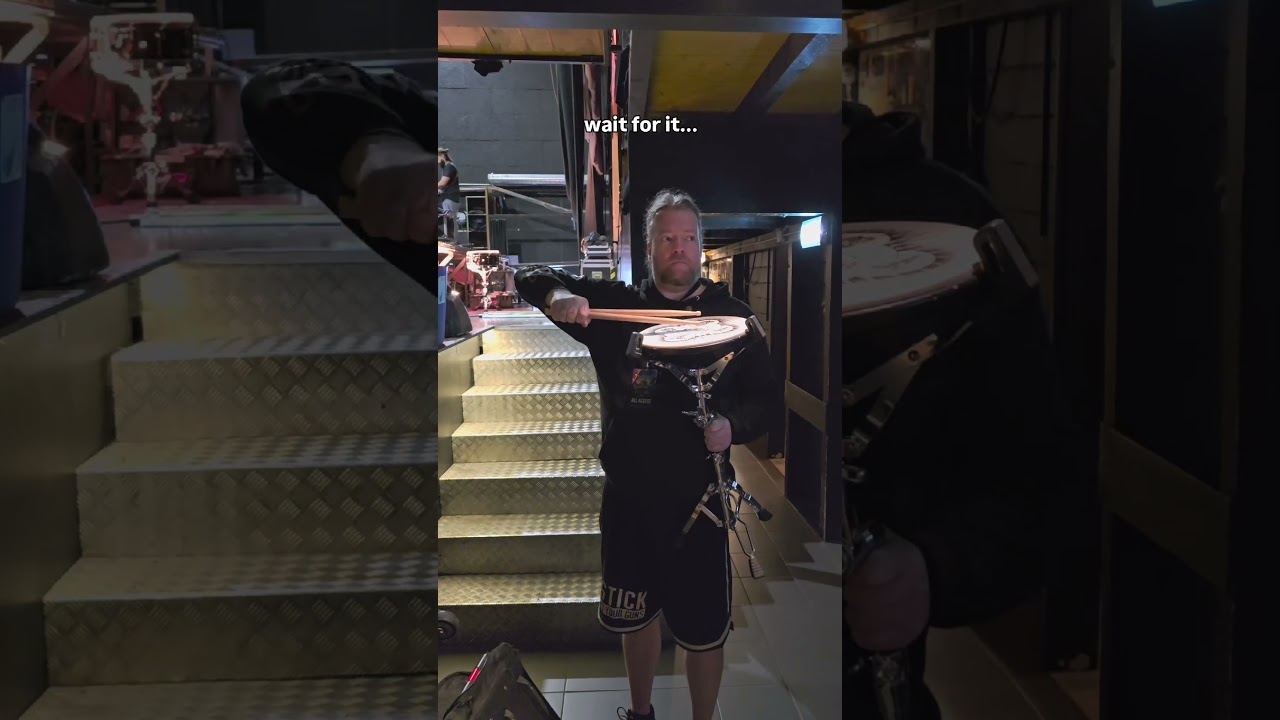 And just to defend Markus for a second:he did give the sticks back… eventually. 😌