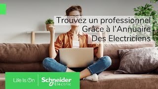 Trouvez un professionnel qualifié grâce à l'Annuaire des électriciens de Schneider Electric screenshot 2