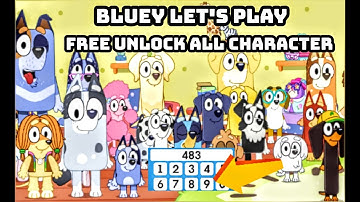 Free Unlock All Character Bluey Lets Play Using This Secret Code