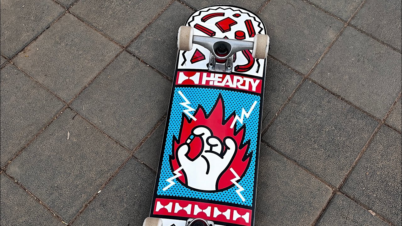 Skate Supply India Hearty Pro-Complete Skateboard / Unboxing and Skateboard Assembly